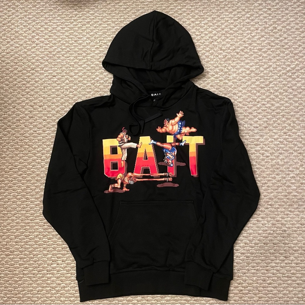 Street Fighter Men Retro Graphic Hoodie
